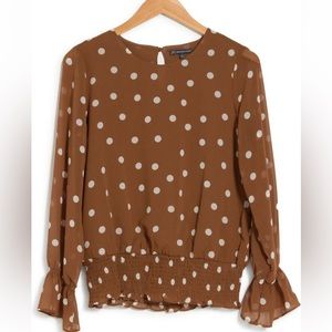 NWT! Adrianna Papell Blouse size Large